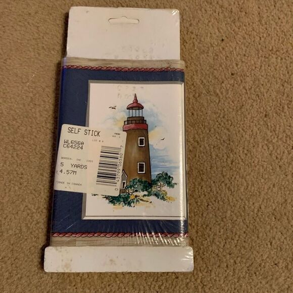 Sunworthy Self Stick Borderlines 5 Yard Wall Border *New* - Picture 4 of 5